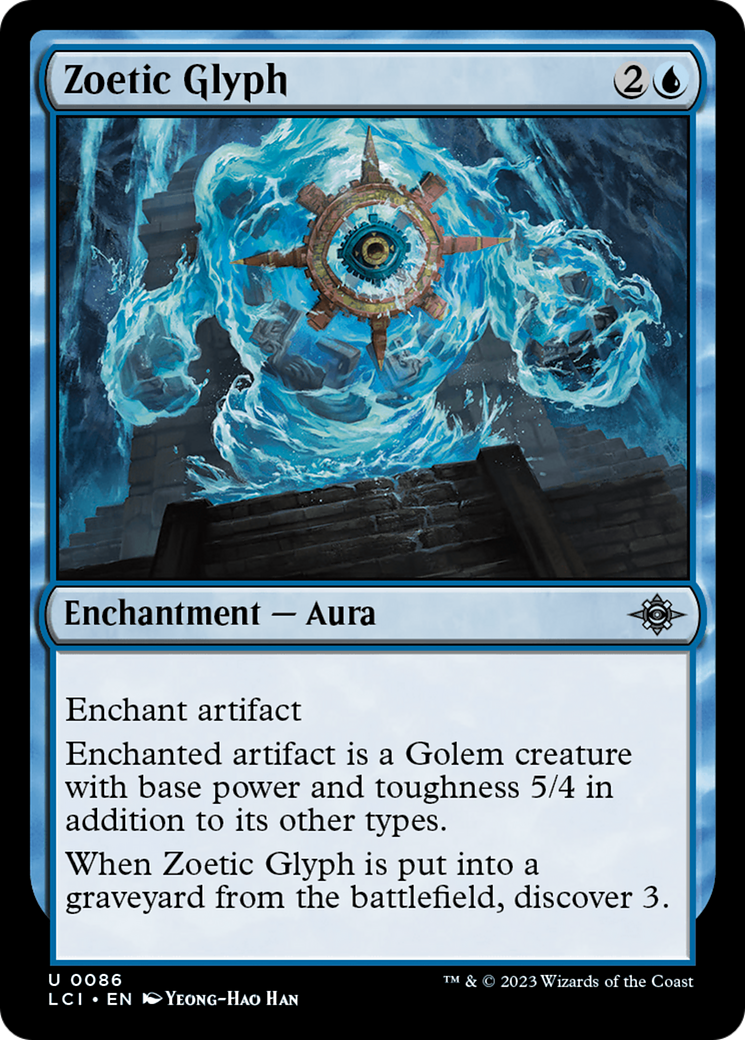 Zoetic Glyph (LCI-086) - uncommon - Foil