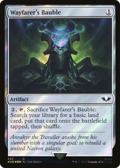 Wayfarer's Bauble (40K-262★) - common - Foil