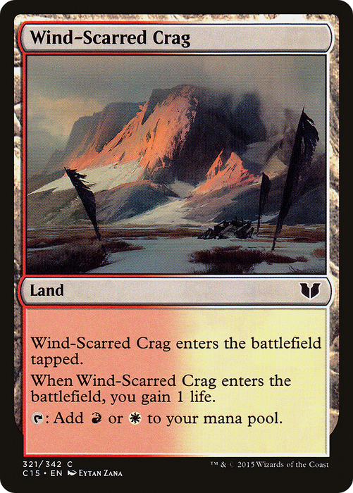 Wind-Scarred Crag (C15-321) - common