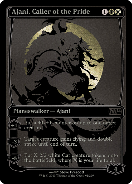 Ajani, Caller of the Pride (MEDIA-01★) - mythic - Foil