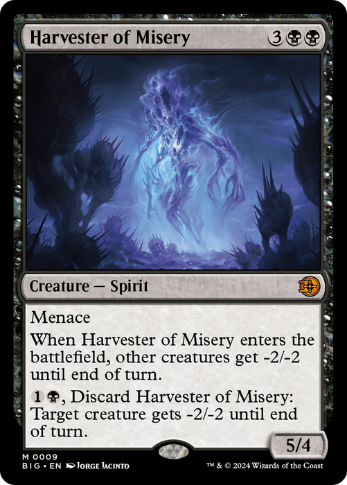 Harvester of Misery (BIG-009) - mythic - Foil