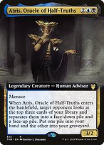 Atris, Oracle of Half-Truths (THB-333) - rare: (Extended Art) - Foil