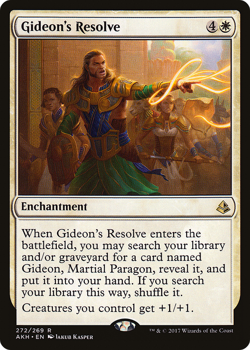 Gideon's Resolve (AKH-272) - rare