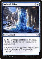 Icebind Pillar (KHM-062) - uncommon: (snow) - Foil