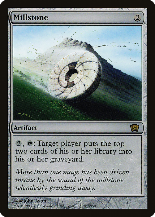 Millstone (8ED-307★) - rare - Foil