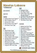 Nicolas Labarre Decklist (WCD-NL0B) - common