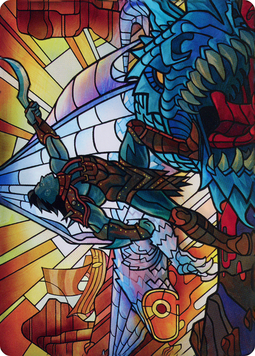 Astor, Bearer of Blades // Astor, Bearer of Blades (ADMU-068) - common (Borderless) - Foil