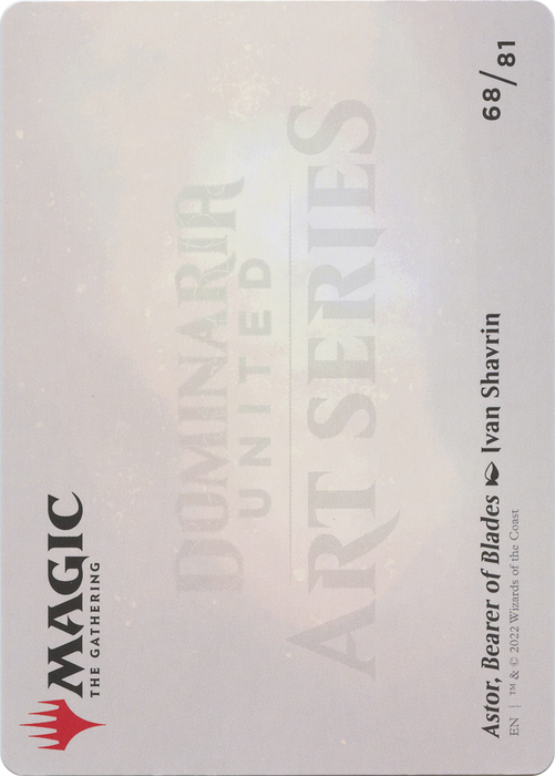 Astor, Bearer of Blades // Astor, Bearer of Blades (ADMU-068) - common (Borderless)