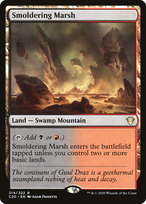 Smoldering Marsh (C20-314) - rare