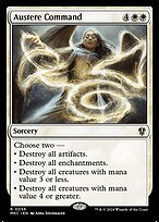 Austere Command (MKC-056) - rare