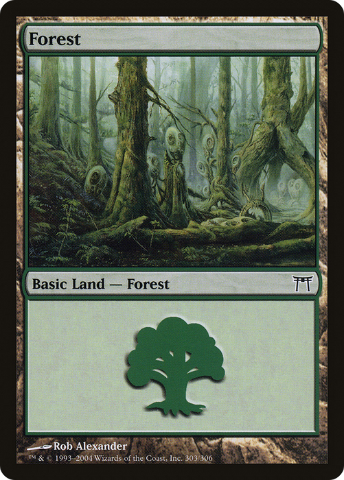 Forest (CHK-303) - common - Foil