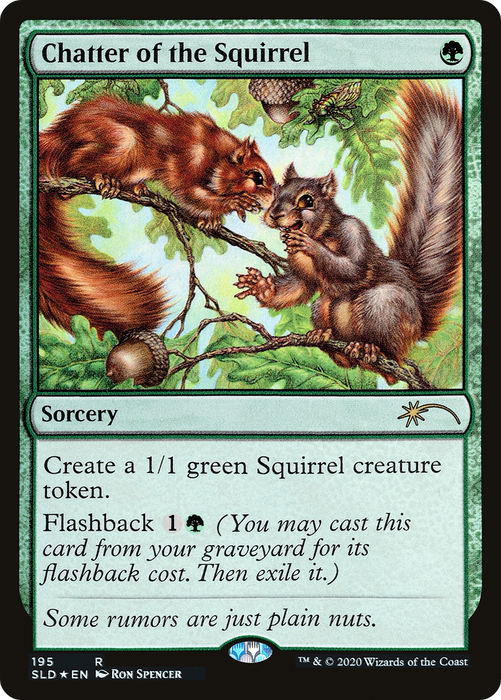Chatter of the Squirrel (SLD-195) - rare - Foil