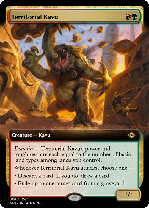 Territorial Kavu (PRM-91339) - rare - Foil