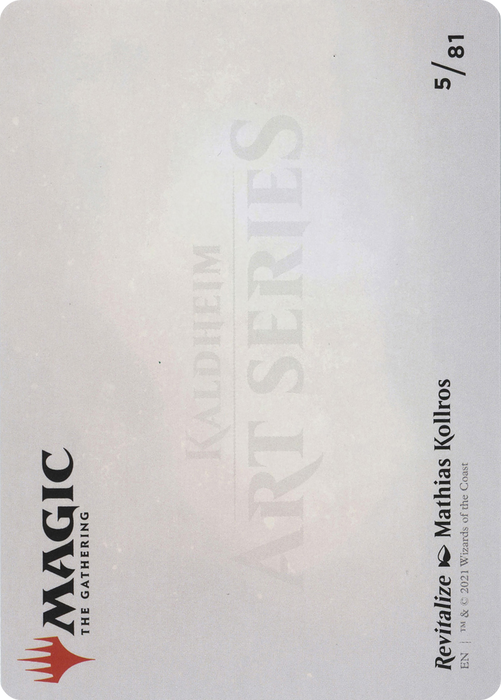 Revitalize // Revitalize (AKHM-005) - common (Borderless) - Foil