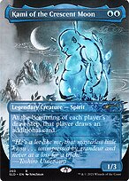 Kami of the Crescent Moon (SLD-260) - rare (Borderless) - Foil