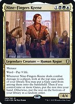 Nine-Fingers Keene (PRE-289S) - rare - Foil