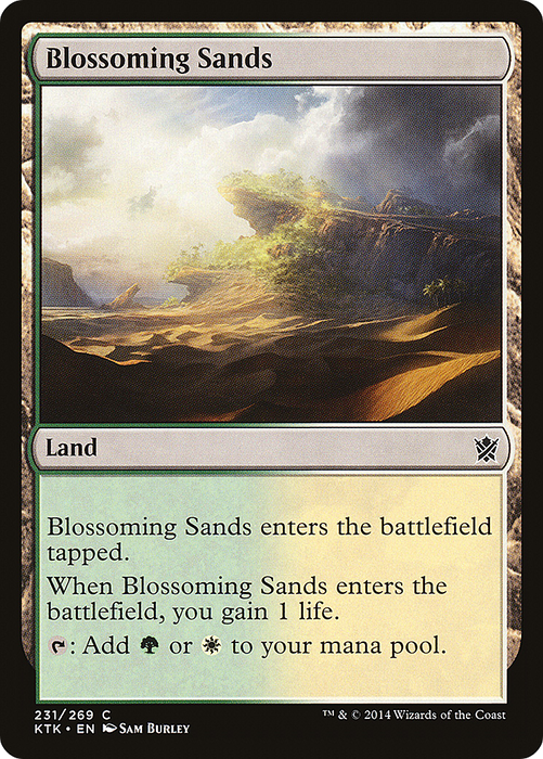 Blossoming Sands (KTK-231) - common - Foil
