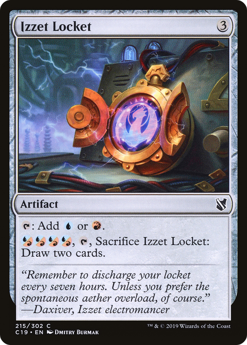 Izzet Locket (C19-215) - common