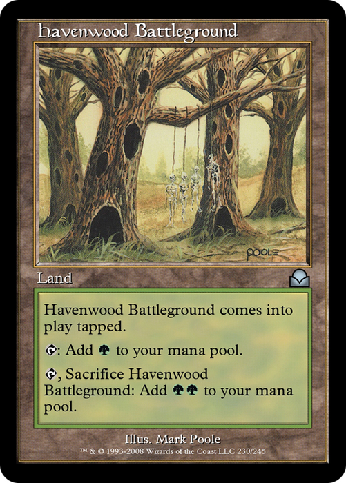 Havenwood Battleground (ME2-230) - uncommon - Foil