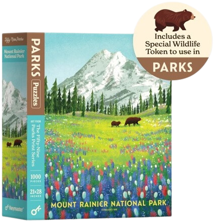 Parks: Mount Rainier (1000 pièces)