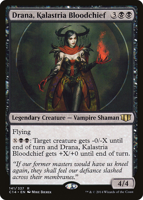 Drana, Kalastria Bloodchief (C14-141) - rare