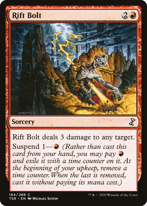 Rift Bolt (TSR-184) - common - Foil