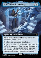 Proft's Eidetic Memory (MKM-396) - rare: (Extended Art) - Foil