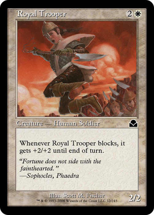 Royal Trooper (ME2-032) - common - Foil