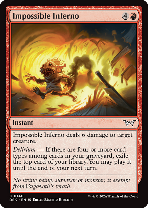 Impossible Inferno (DSK-140) - common - Foil
