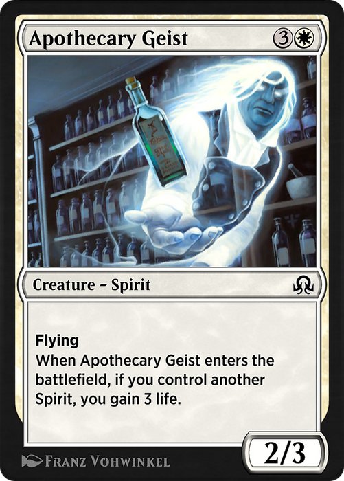 Apothecary Geist (SIR-012) - common