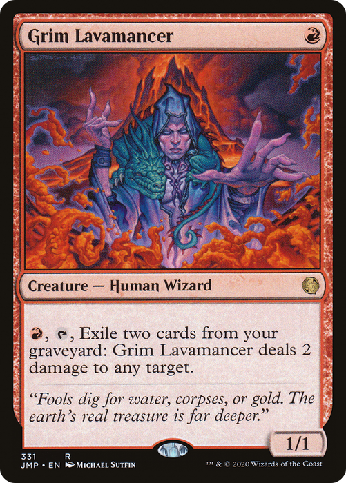 Grim Lavamancer (JMP-331) - rare