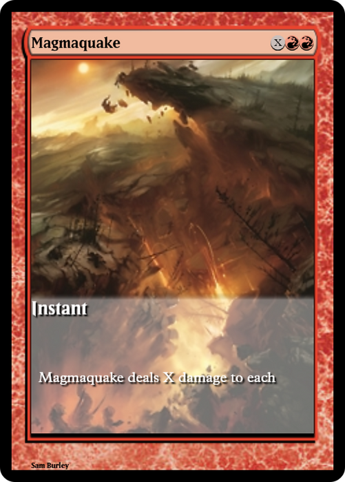 Magmaquake (PRM-45207) - rare - Foil