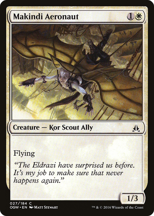 Makindi Aeronaut (OGW-027) - common - Foil