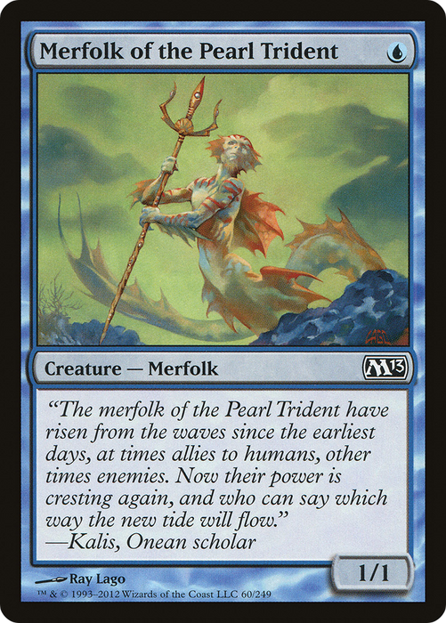 Merfolk of the Pearl Trident (M13-060) - common