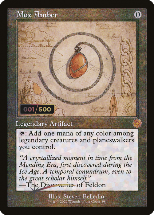 Mox Amber (BRR-98Z) - mythic - Foil