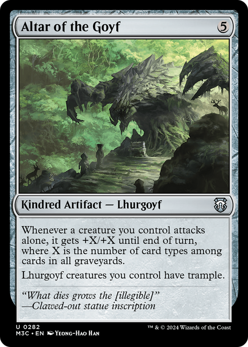 Altar of the Goyf (M3C-282) - uncommon