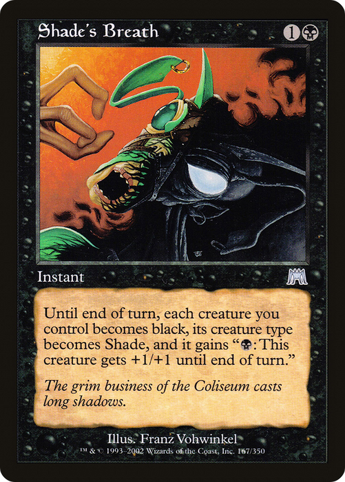 Shade's Breath (ONS-167) - uncommon - Foil