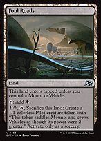 Foul Roads (DFT-255) - uncommon - Foil
