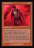 Blood Mist (INR-395) - uncommon: (enchantment) - Foil
