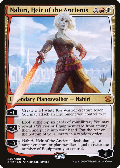 Nahiri, Heir of the Ancients (PPZNR-230P) - mythic