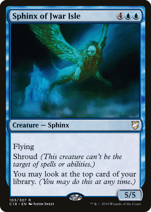 Sphinx of Jwar Isle (C18-103) - rare