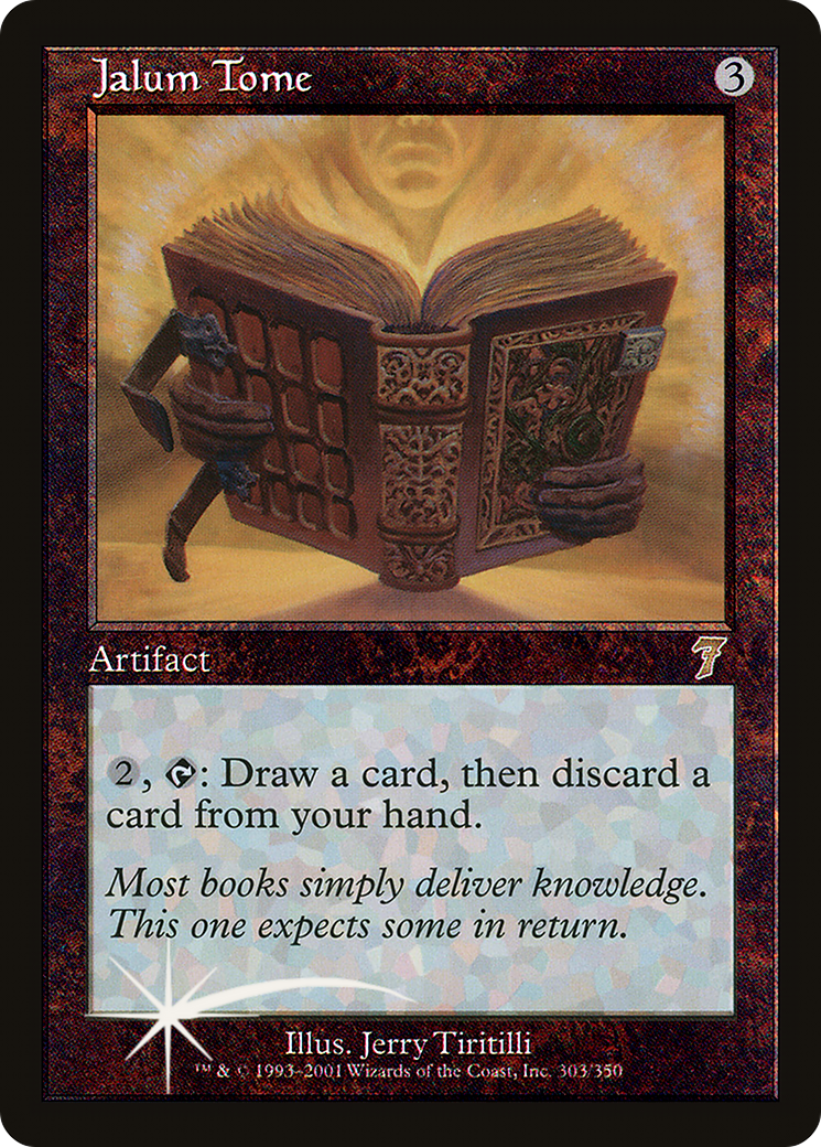 Jalum Tome (7ED-303★) - rare - Foil