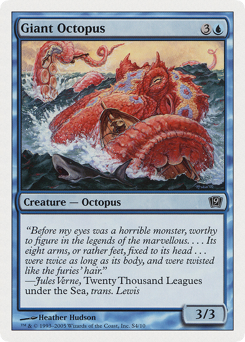 Giant Octopus (9ED-0S4) - common