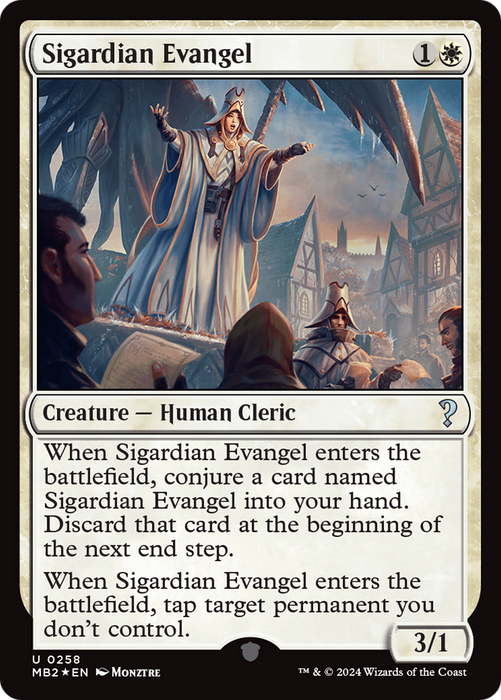 Sigardian Evangel (MB2-258) - uncommon - Foil