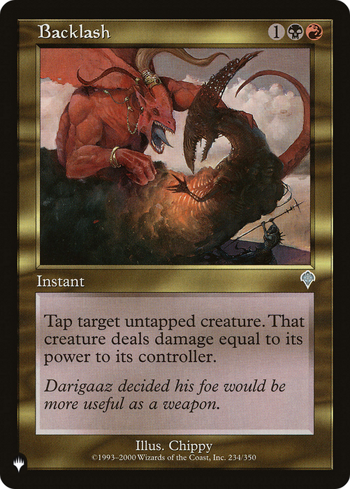 Backlash (LIST-INV-234) - uncommon