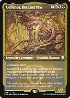 Colfenor, the Last Yew (CMR-594) - rare - Etched Foil