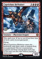 Capricious Hellraiser (PRE-125S) - mythic - Foil