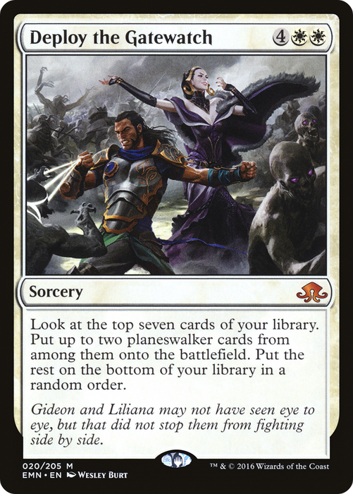 Deploy the Gatewatch (EMN-020) - mythic - Foil