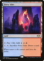 Fiery Islet (MH1-238) - rare - Foil