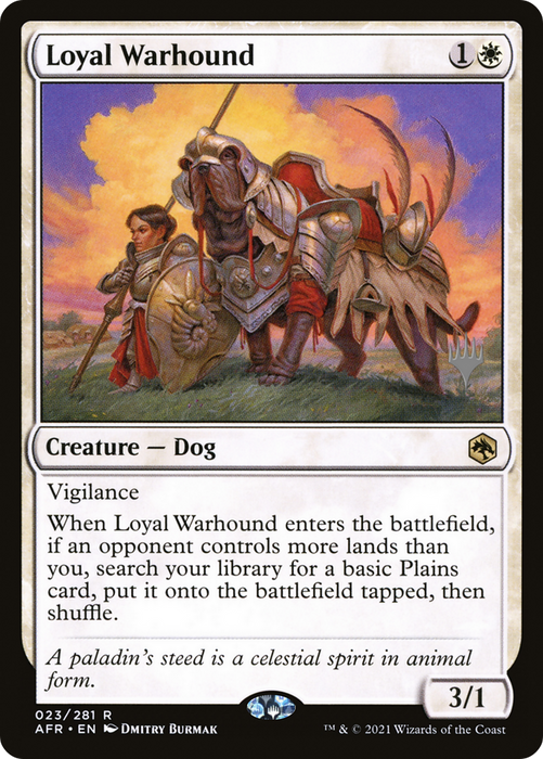 Loyal Warhound (PPAFR-23P) - rare